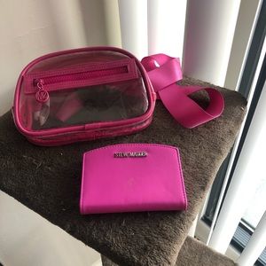 Steve Madden fanny pack and wallet bundle